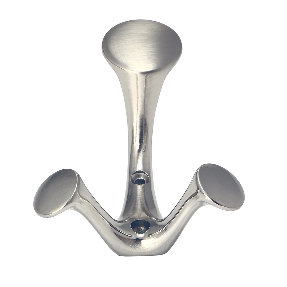 Contemporary Design Wall Mount Vintage Decorative Zinc Hooks Rustic Metal Zinc Alloy Decorative Single Wall Coat Hanger Hooks