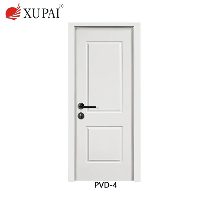 Modern white doors interior new design bedroom panel mdf door