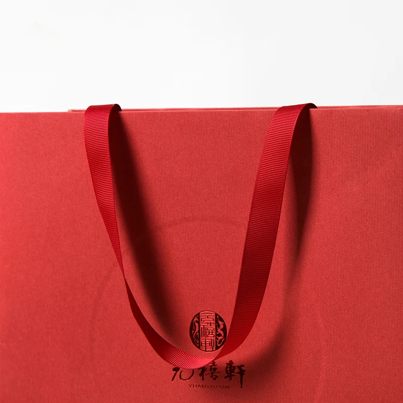 Factory sale kraft paper bag china whosale red kraft paper bag cheap price Sona Package take away food kraft paper bag