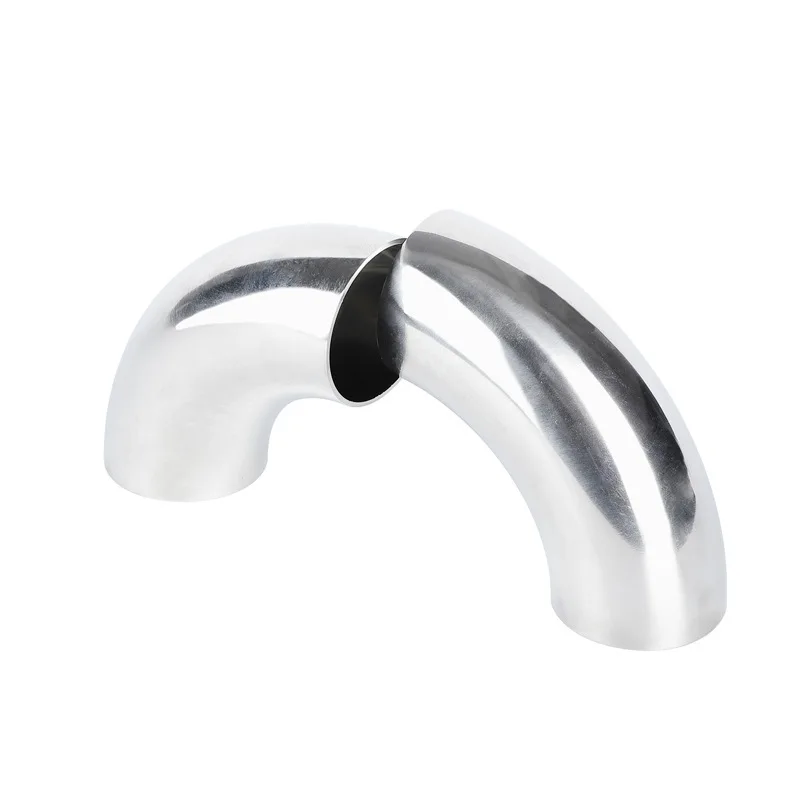 Customized Stainless Steel 304 316 Curves Weld Pipe Elbow 90 180 Degree Bends 3A DIN