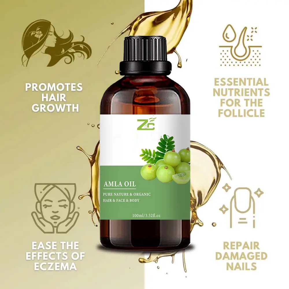 Wholesale Supply Hot Selling Organic Amla Oil 100% Pure Natural Moisturize Amla Hair Oil Bulk For Hair Scalp Care