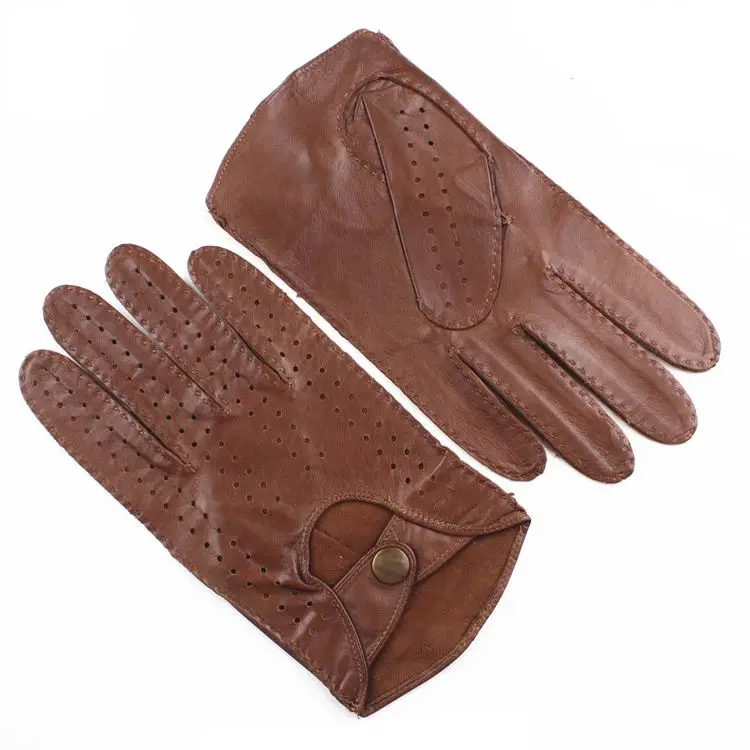 2022 hot selling good price sheepskin driving  gloves for men