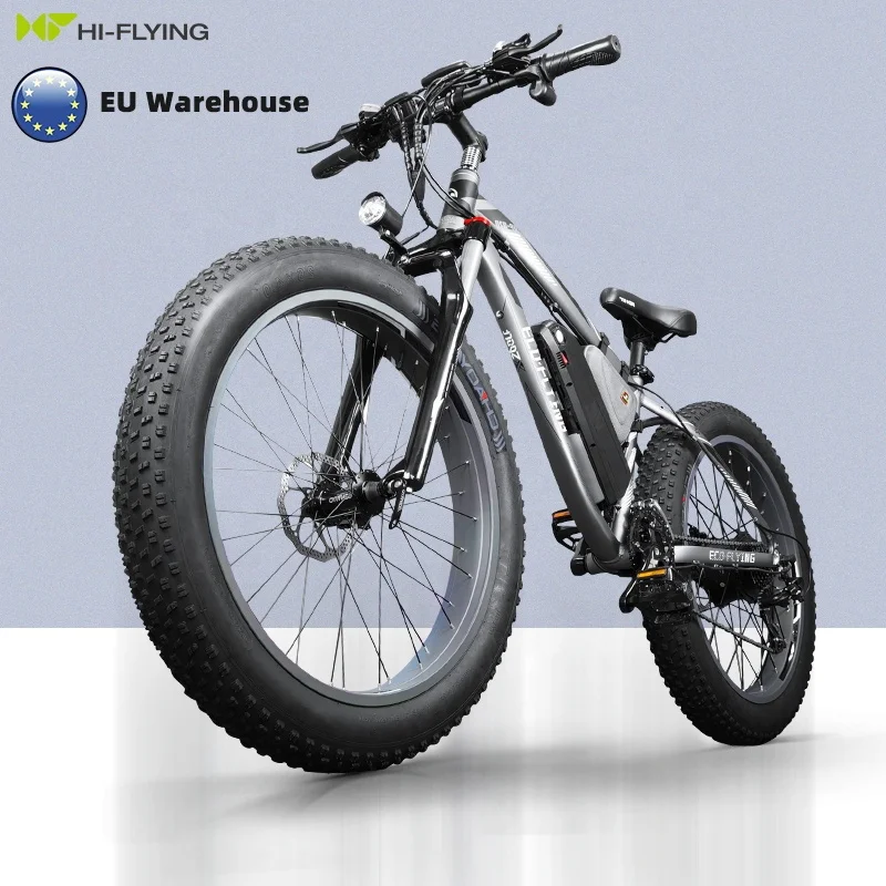  Ecoflying Eu warehouse 1000 Вт внедорожный электрический велосипед с толстыми шинами ebike Для взрослых