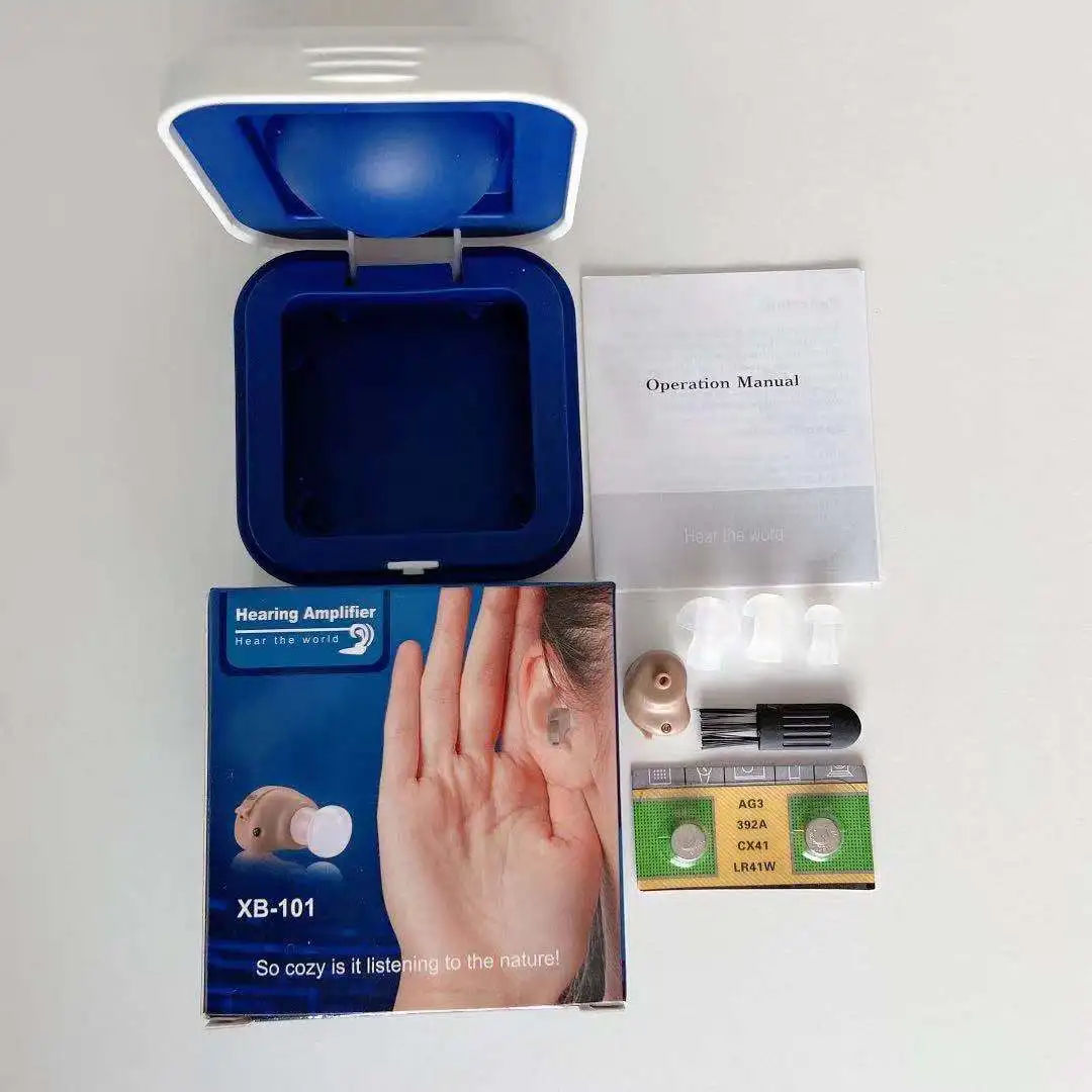 cheap price portable high sound gain digital ITE analog hearing aids for deafness mini invisible internal ear hearing amplifier