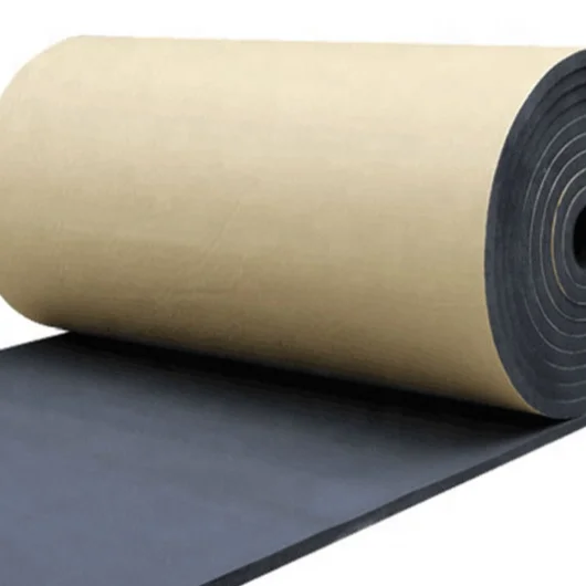 Good Quality Soundproof NBR Rubber Foam for Car Sound Deadener Fireproof Thermal Insulation Foam Sheet Roll for HVAC