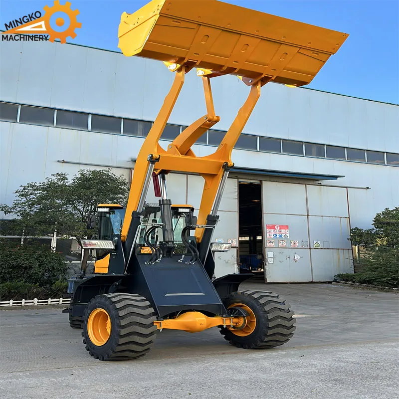 EPA CE Kubota 2.5ton 4 wd boom forklift compacted small mini telescopic wheel loader  price for sale