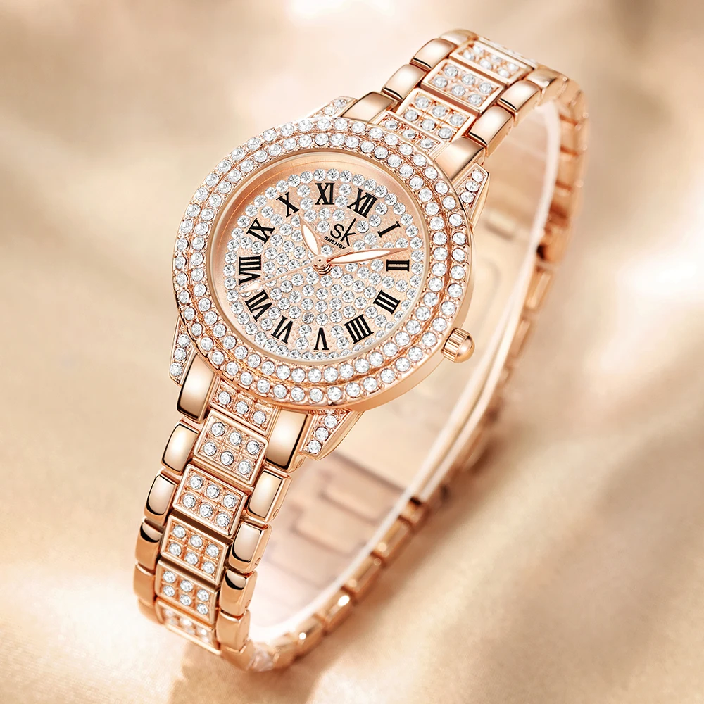 Fashion Luxury for Lady Diamond Decoration Watches on Sale