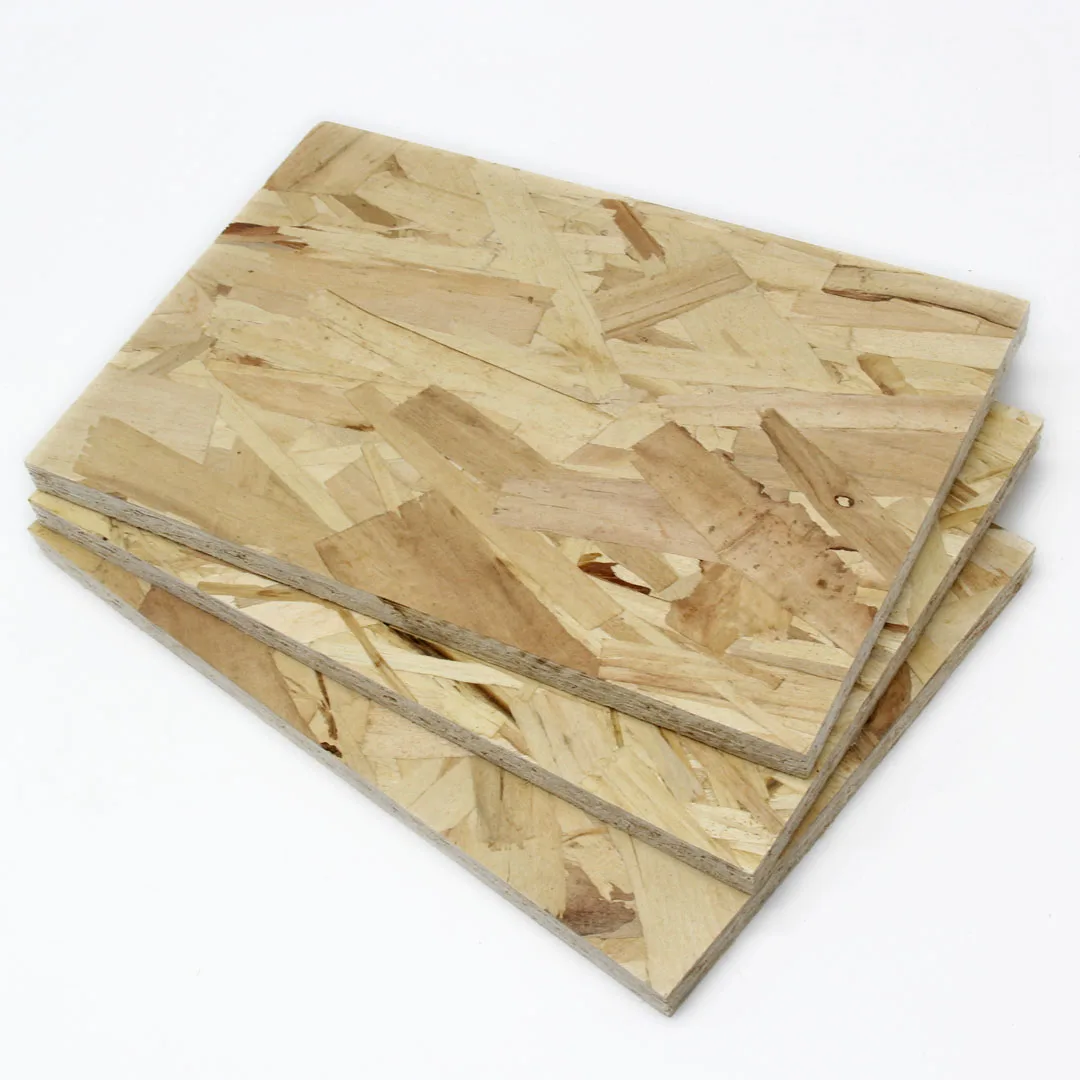 Cheap Price 8 / 9 / 11 / 12mm Flakeboards Oriented Strand Boards(osb) OSB for Chile Market 650-680kg 8mm to 25mm