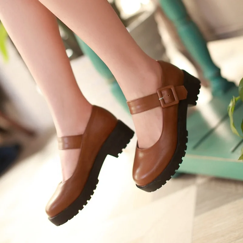 Children Kids Black to School Casual Shoes Uniform Mary Jane With Classic Round lightweight Girls School Shoes