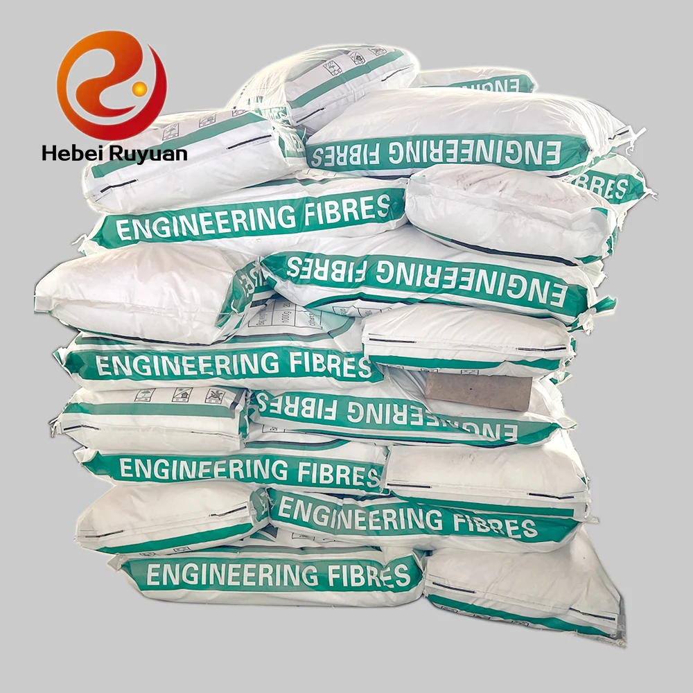 Ruyuan chemical polypropylene fiber 10mm CONCRETE ADDIT PP fibers