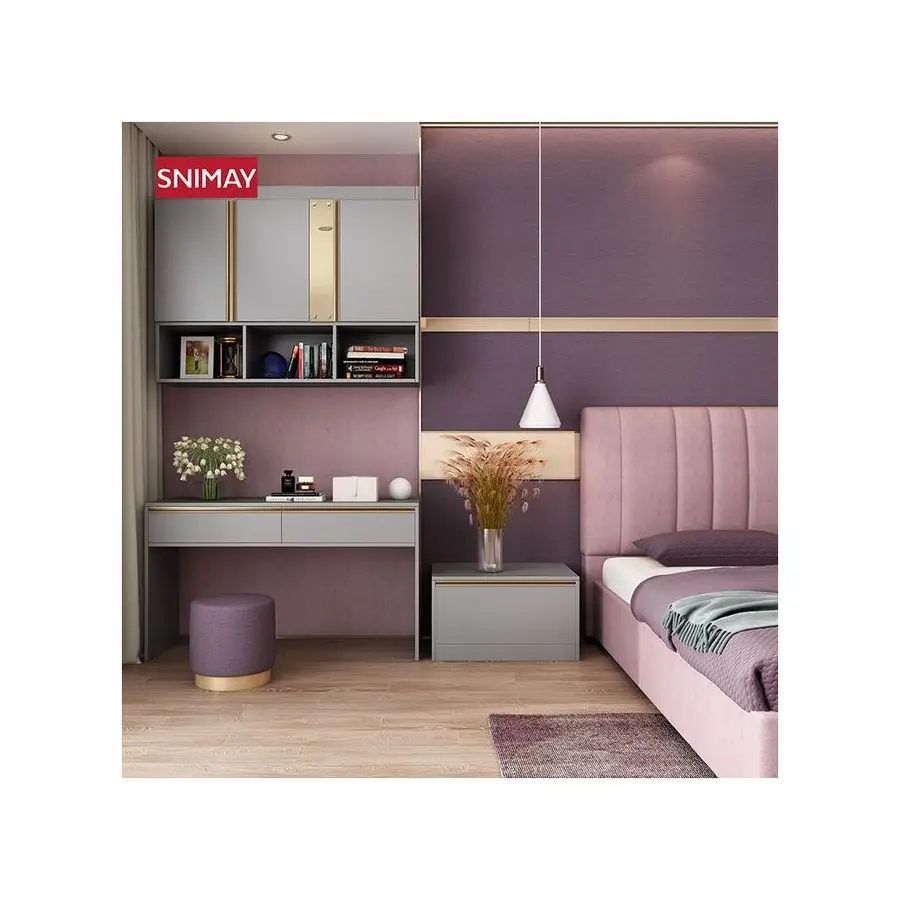 Wholesale Multiple Door Closet Metal Wardrobe New Model Furniture Almirah