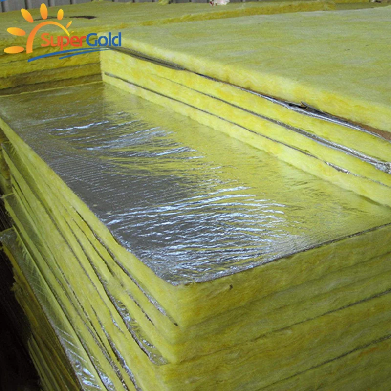 SuperGold теплоизоляционные материалы алюминиевая фольга облицовочная Стекловолоконная доска 70 мм толщина