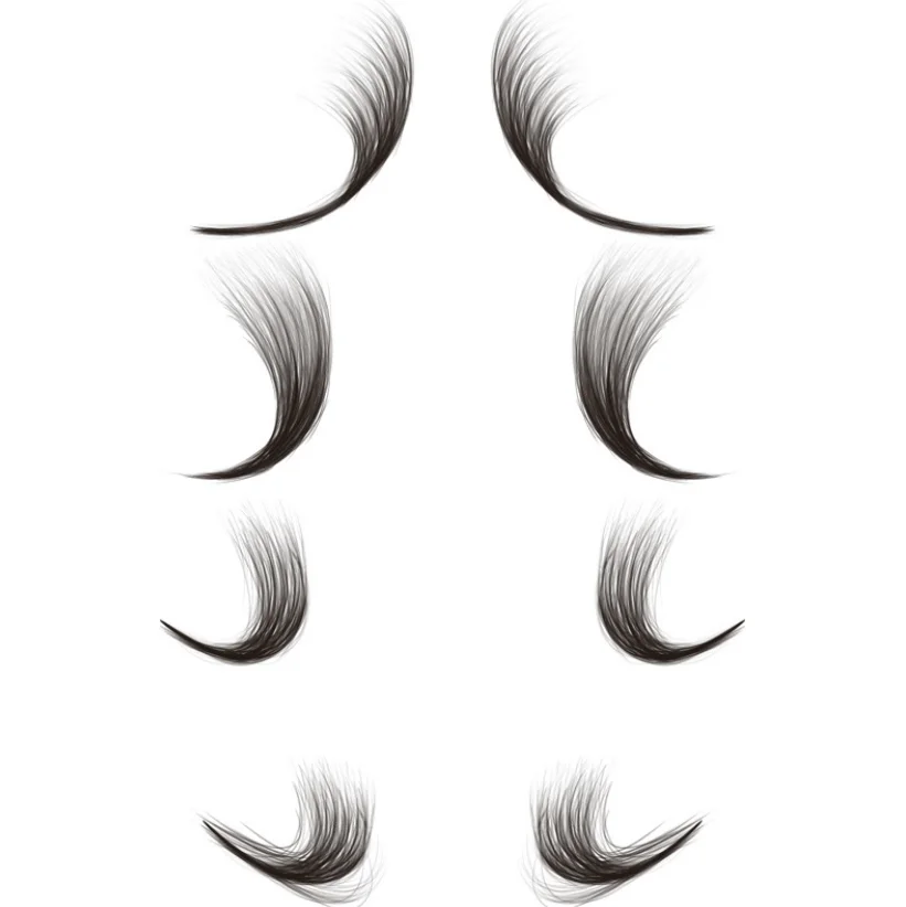 Wig Accessories Custom Long Lasting Natural Non Toxic Hair Edge Fashion Baby Hair Tattoo Stickers