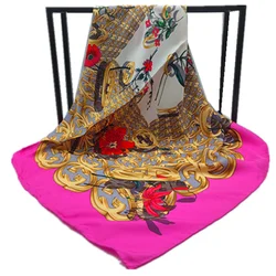 New Arrivals Muslim Silk Scarf Women Fashion Hijab Muslim for Dyeing Blank Silk Scarves