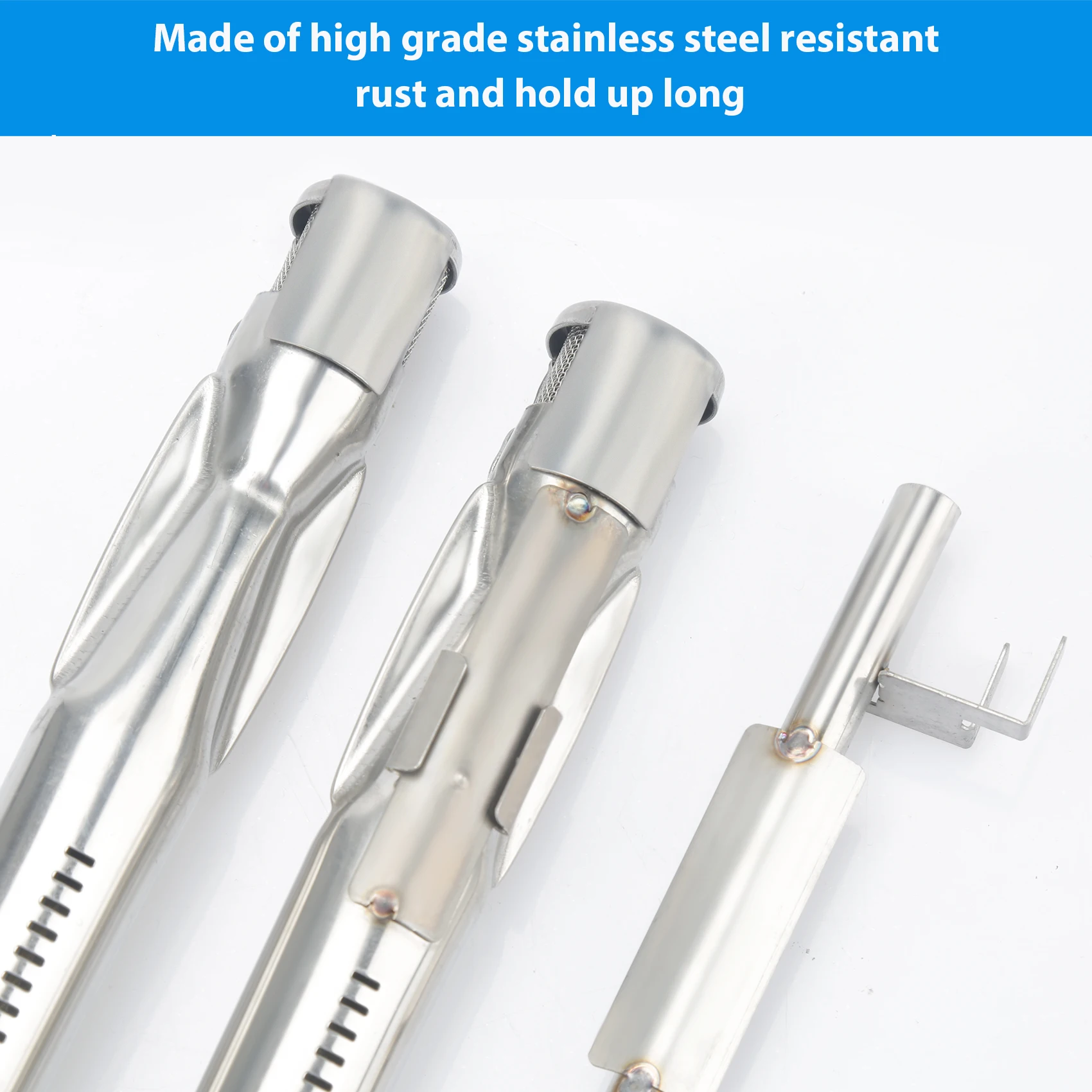 Universal stainless steel gas grill parts tube burner bbq gas burner tube burner