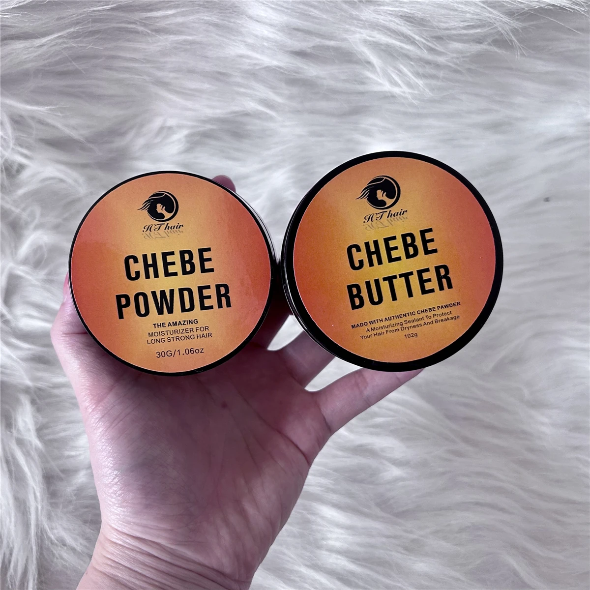 Private Label 100% Natural Ingredient Hair Care Chebe Powder Oil Butter Chebe Hair Products For Growth