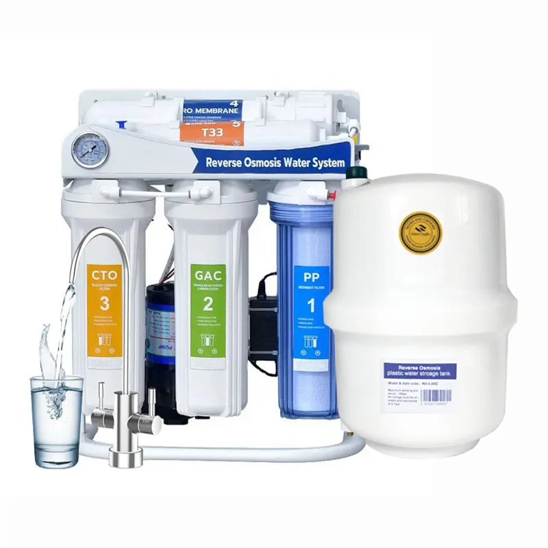 Factory direct reverse osmosis system 2.0G RO water pressure plastic tank