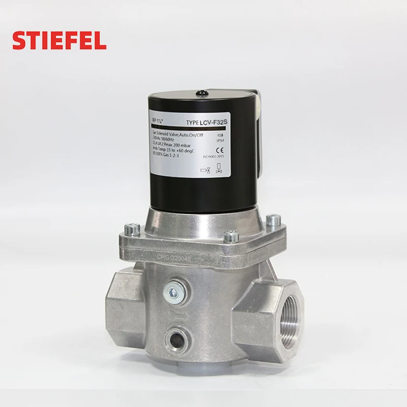 200mbar 360mbar dund solenoid gas valve 110vac Wholesale International good Price gas burner solenoid valve