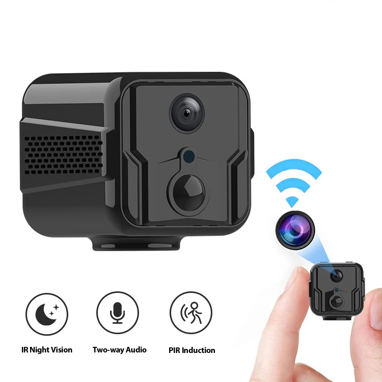 High Quality Mini Wifi Camera 1080P Night Vision PIR Detection Camera Wireless Cameras