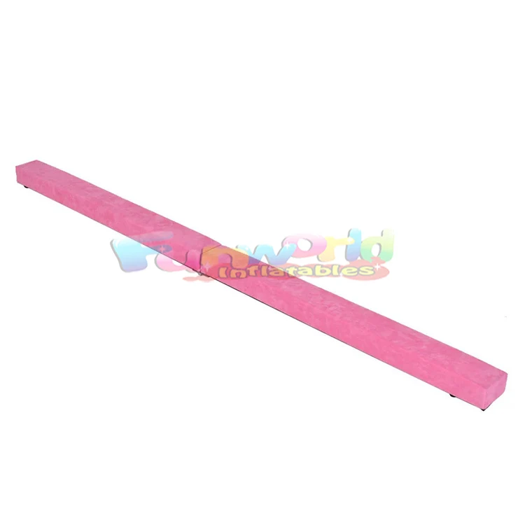 Sports equipment indoor folding floor home gym training gymnastics gym sport balance beam for kids adults use