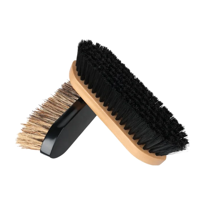 Factory Wholesale Custom Logo Classical Style Horse Care Products Natural Wooden Horse Body Brush Horse Grooming Brush