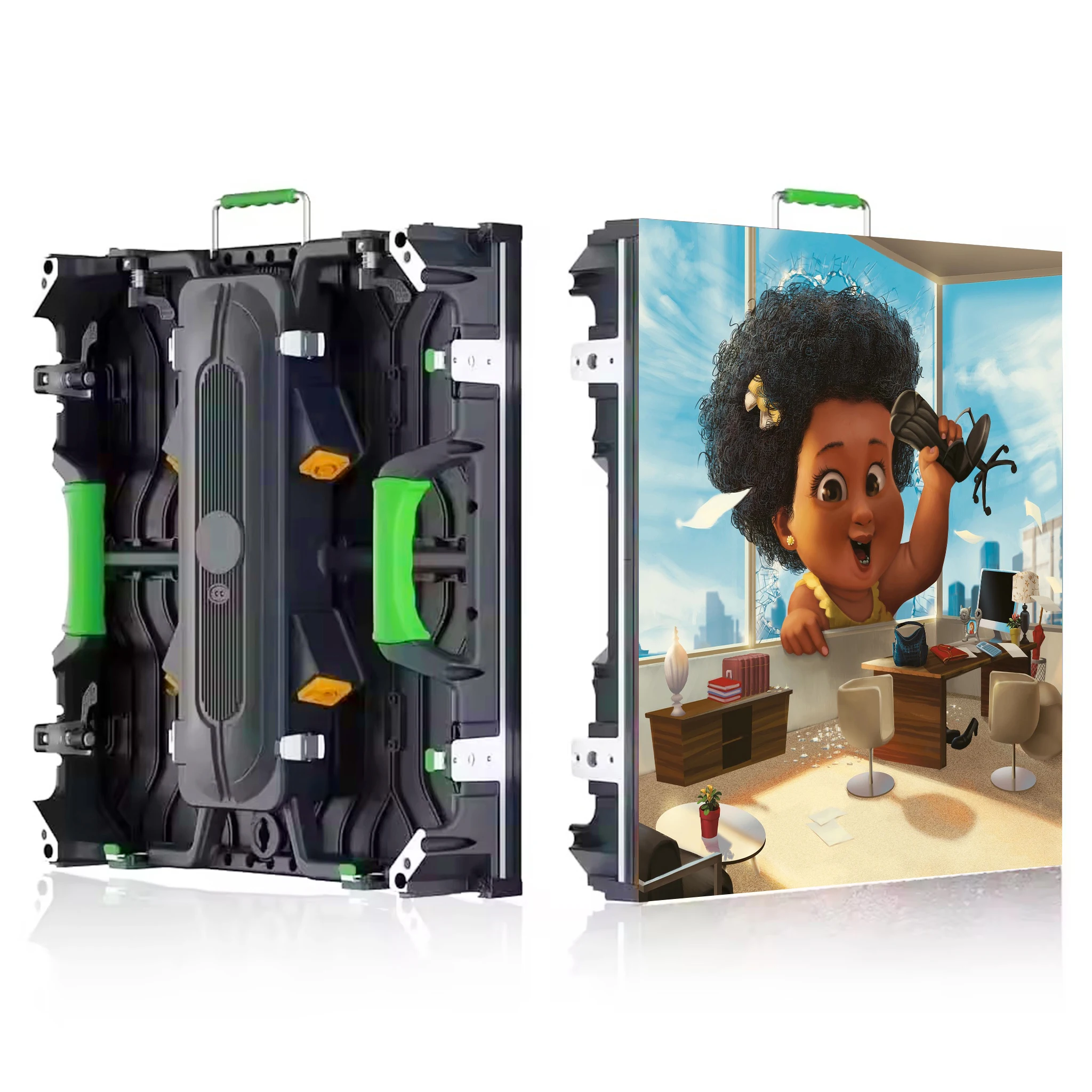Front service HD P2.976 Indoor SMD LED stage rental LED display programable pantalla led kinglight chip led video screen