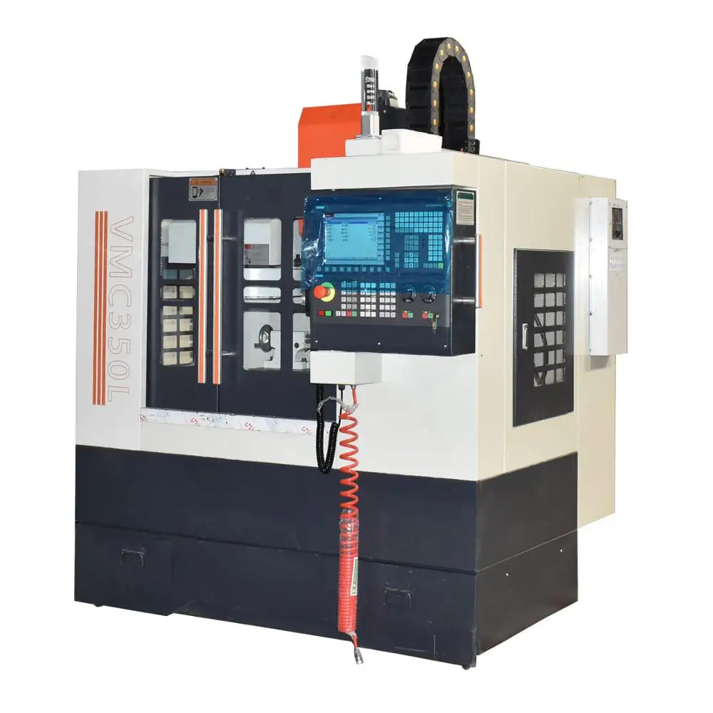 School training mini CNC milling machine price VMC350L best 4 axis small CNC mill with tool changer