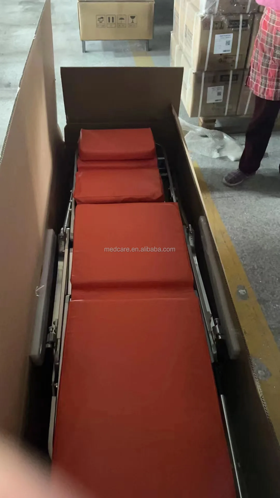 MT-A8 China ambulance medical patient stretcher trolley dimensions chair