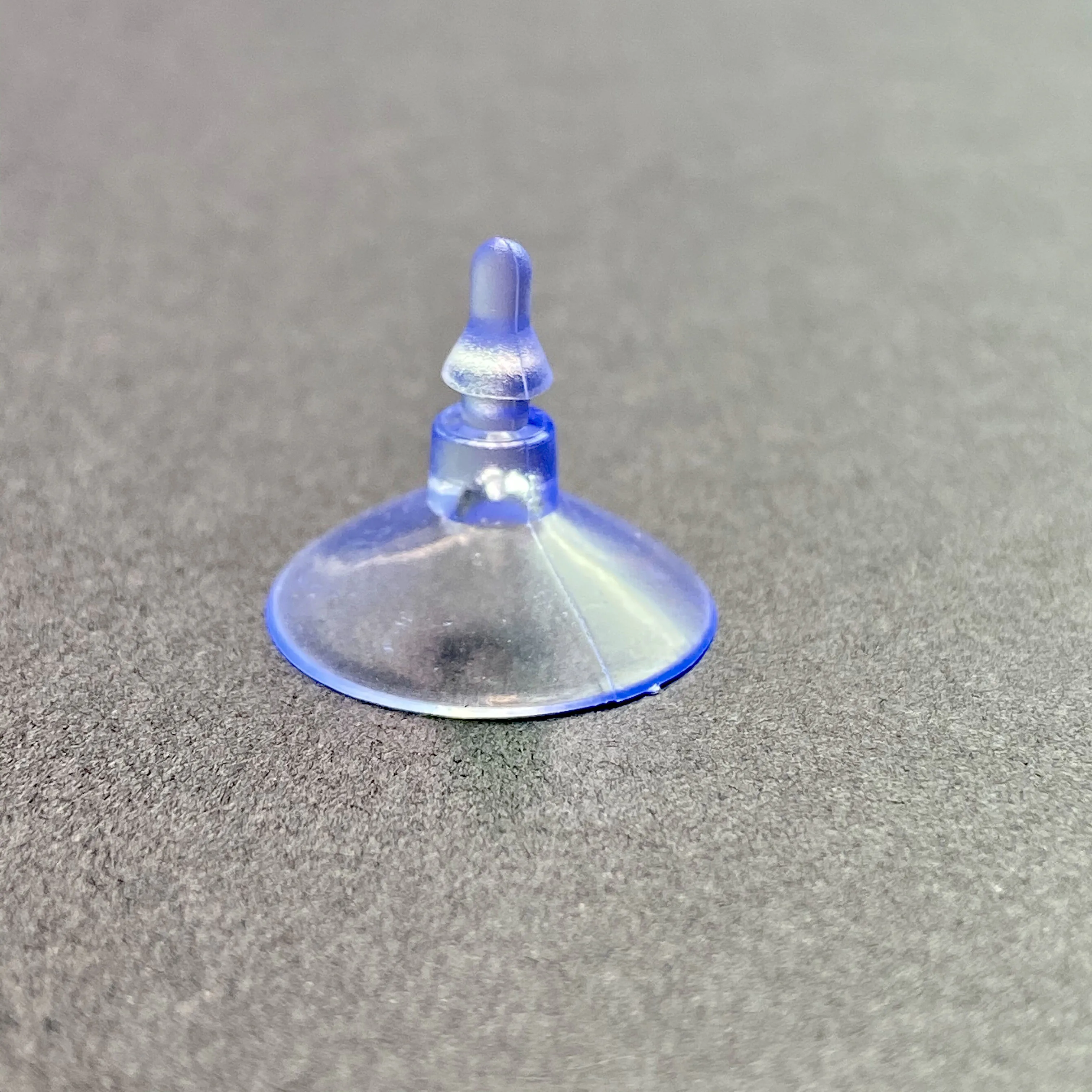 Manufacturer Supply Super Strong Adhesion PVC Ventosas 38mm Diameter Transparent Suction Cup with Mushroom Head