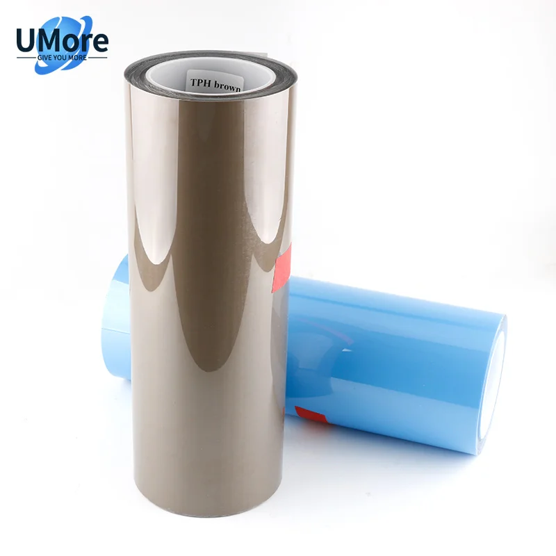 Wholesale Self Adhesive TPH Material Car Decoration Headlight Tinted Vinyl Film Brown ppf film car paint protection