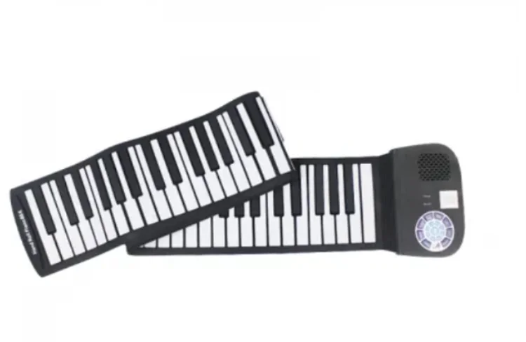 Factory Hot Sale 61-Key Electronic Roll-Up Piano for Beginner Students Portable Consignment Piano