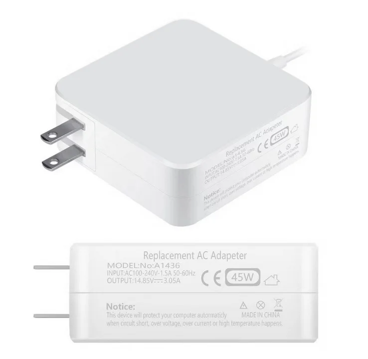 85W 60W 45W T Tip L Type Laptop Adapter Charger For 85w 60W Magsafe Power Adapter Mag safe Charger