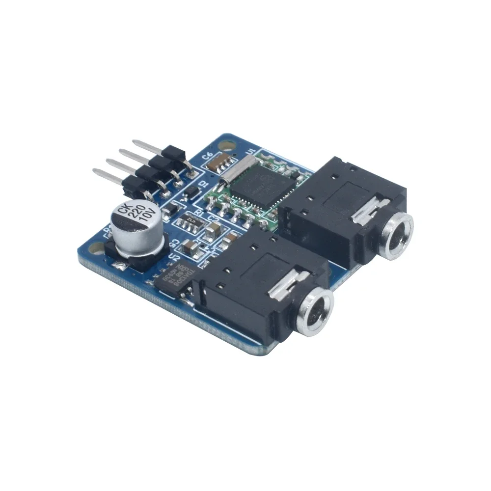 WAVGAT 76-108Mhz Antenna Automatic Digital Tuned FM Stereo Radio Receiver Module TEA5767