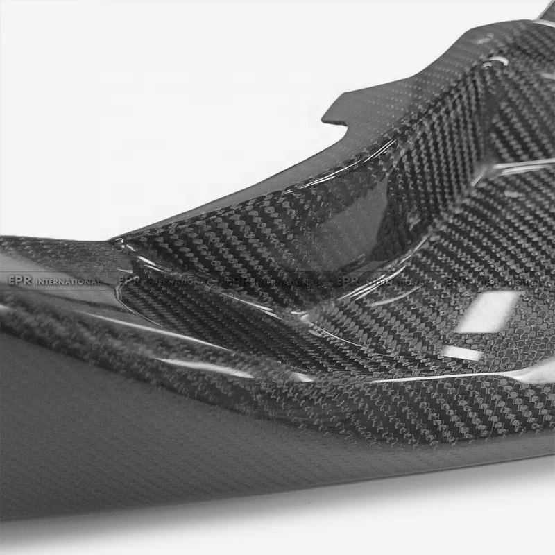 High Quality Fit for HONDA CIVIC TYPE R MK5 FK7 FK8 7 onwards JS-S Type front lip 2 Pcs real carbon fiber