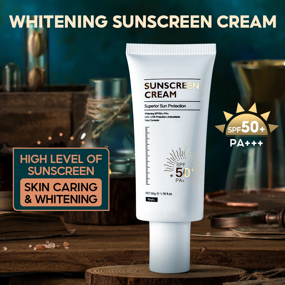 Broad Spectrum SPF50 Oil-Free PABA-Free Fast-Absorbing Sunscreen Lotion UVA/UVB Sun Protection