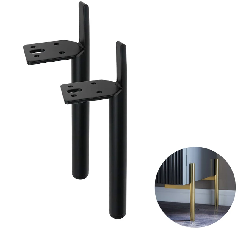 Wholesale Antique Furniture Feet for Home Decoration Sofa Cabinet Legs Office Black Customized Surface Furniture Legs