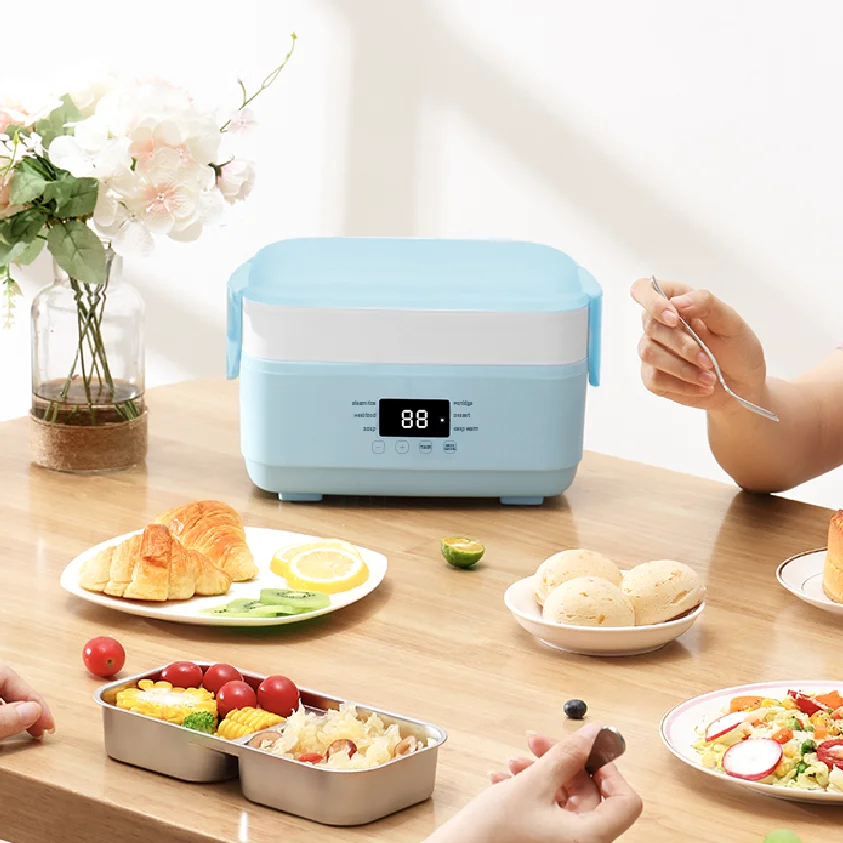 school lunch box lunch 1.5L  box warmer electric heating new design electric lunch box mini rice cooker