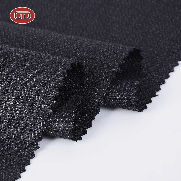Hot sale ready made garment woven polyester rayon customized TR suit fabric