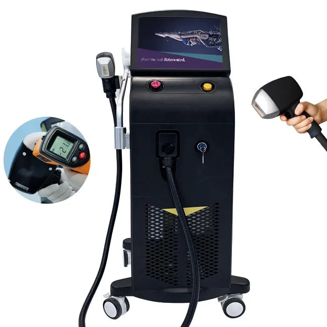 Germany bars body hair removal 755 808 1064 diode laser electric hair removal machine epilator