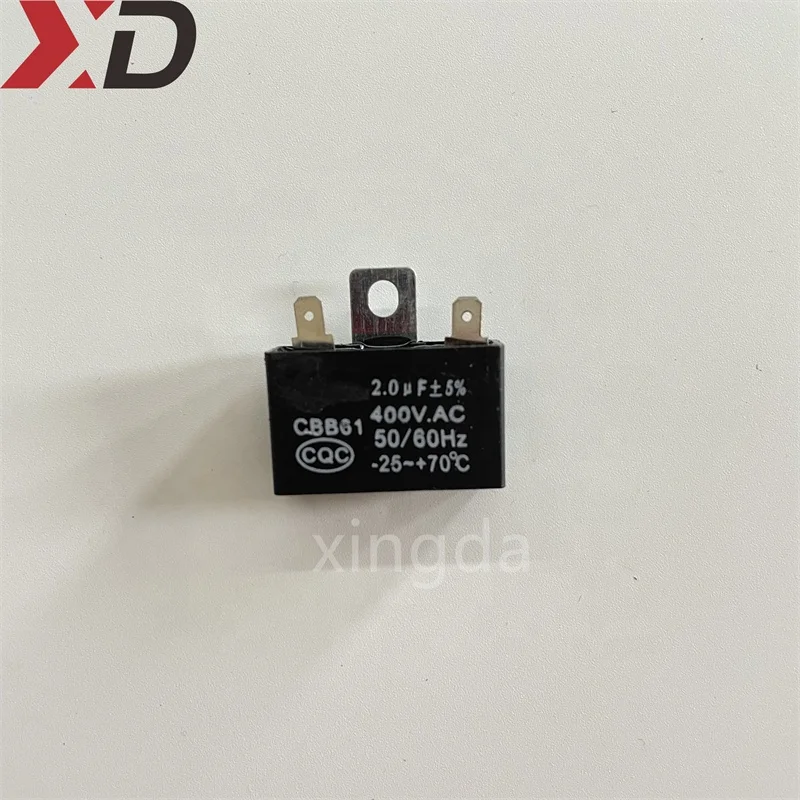CBB61 Single Phase Capacitor With Terminals 1.5uf 450VAC Run Capacitor for Fan motor