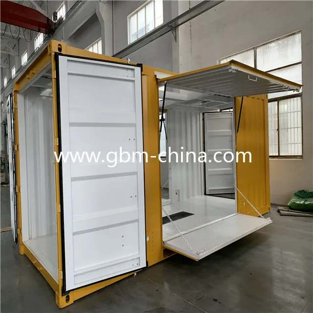 GBM 25/50kg containerized weighing and bagging machine 50kg filling to pack in PP bags
