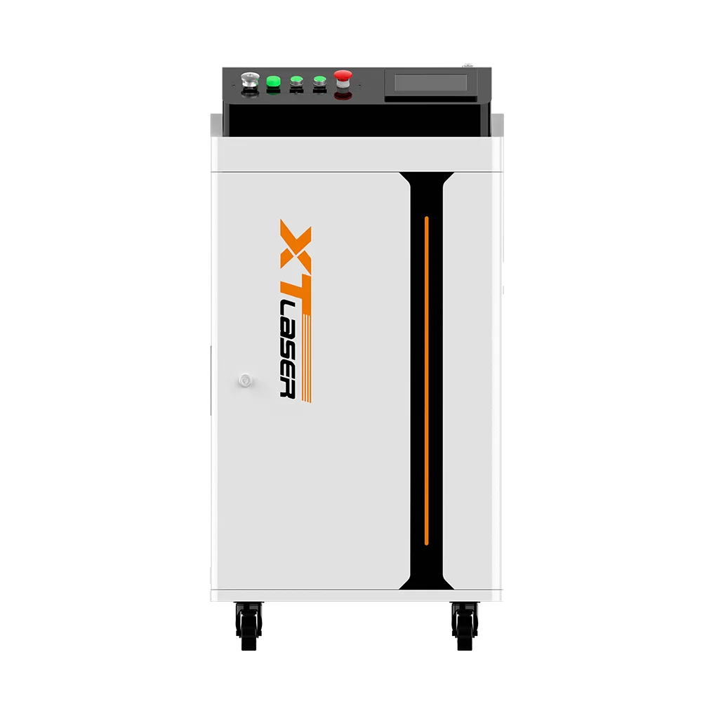Pulse fiber laser cleaning machine for metal and non- metal cleaning with good cleaning effect
