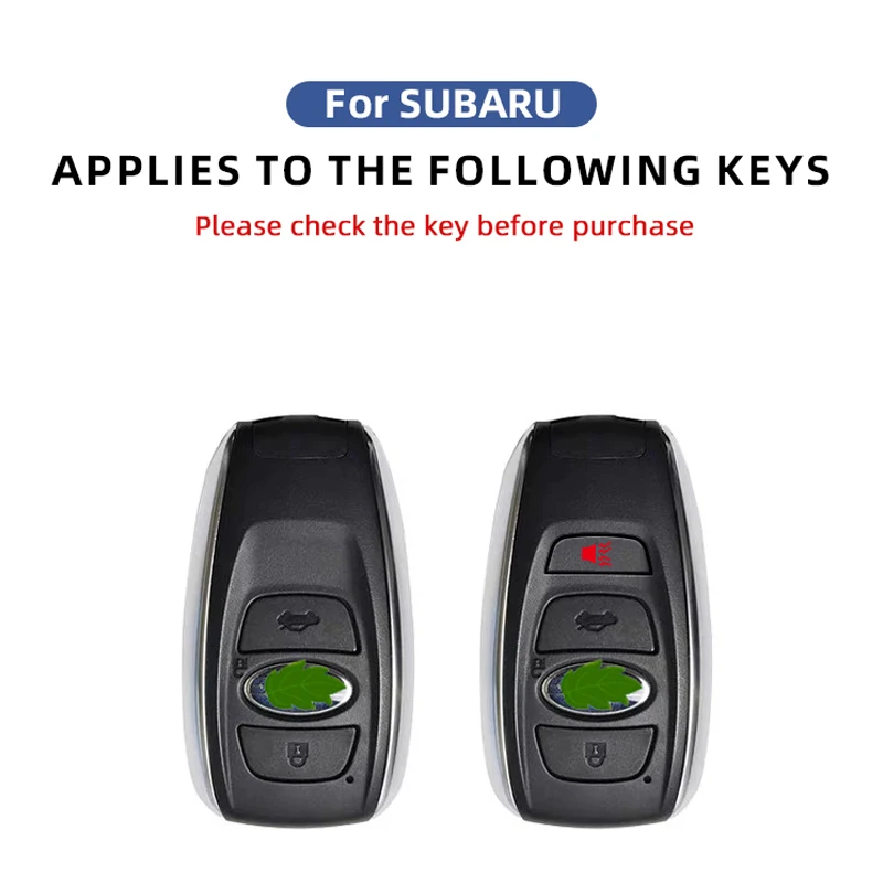 Suitable for Subaru car key cover FORESTER XV outback crosstrek legacy  automobile key fob case protector shell