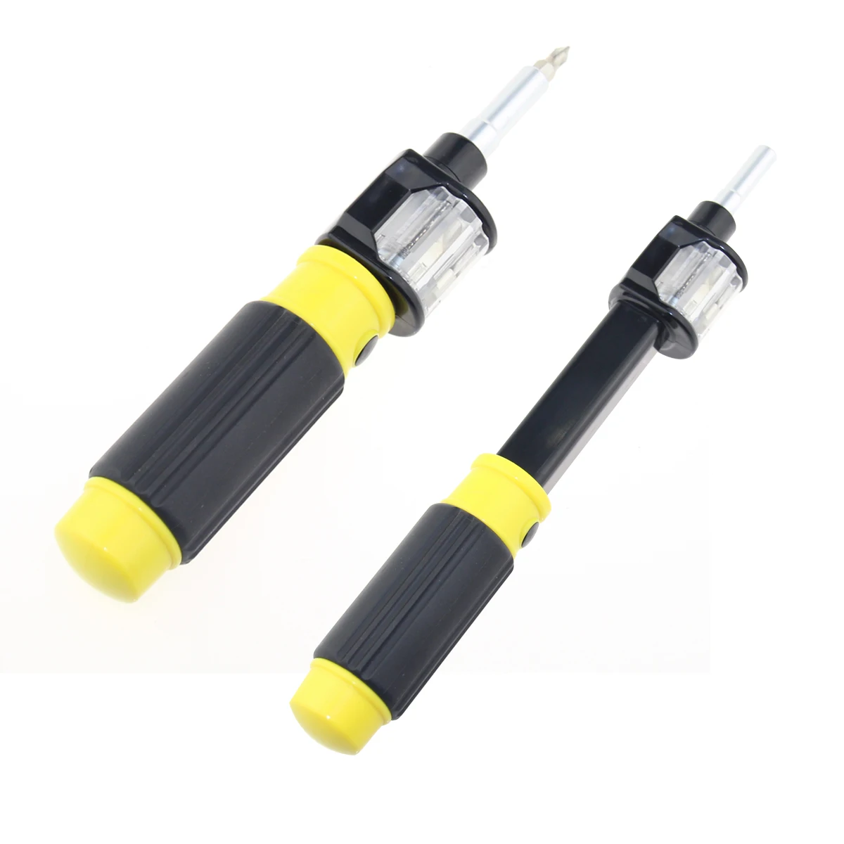 6 in 1 quick change twist screwdriver,portable easy change hand screwdriver