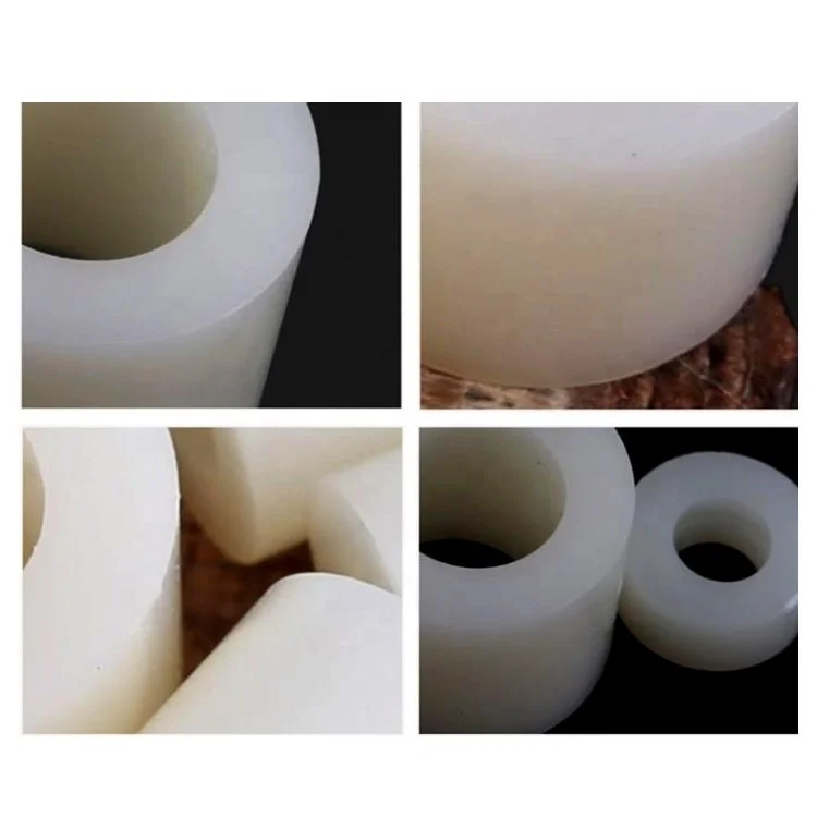 All size black white flat nylon rubber washer abs sleeve bushing