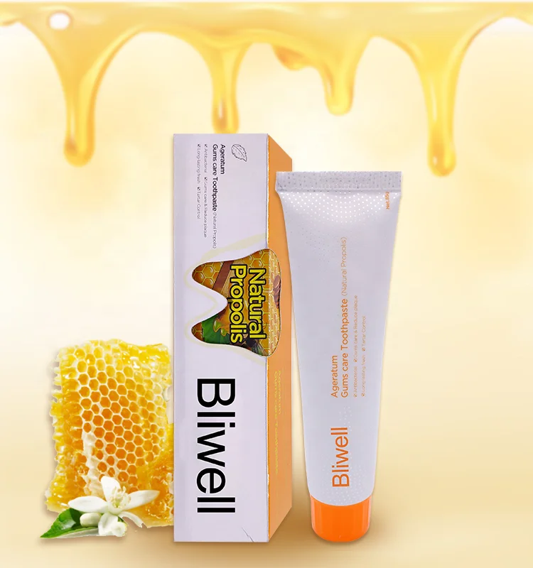 
OEM Bamboo charcoal whitening/Anti sensitive/Natural propolis and ginger toothpaste 