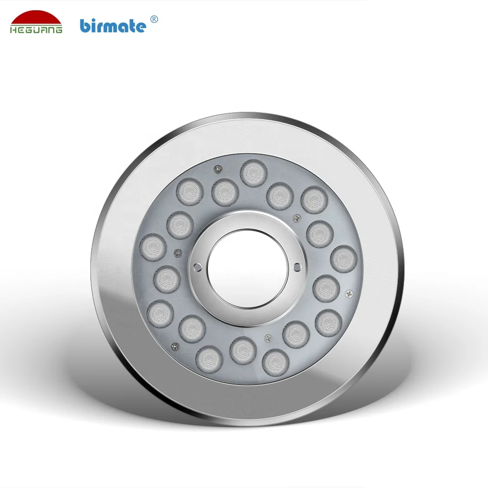 HOT SALES High Power Outdoor 24W LED RGB DMX Garden Fountain Lights