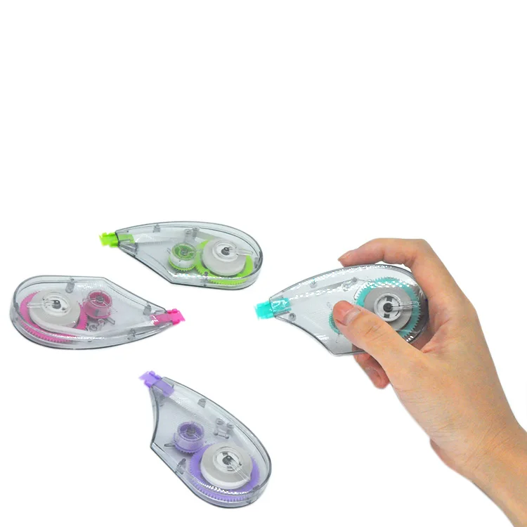 Kawaii tape dispenser low moq correction tape stationery easy carry custom correction tape