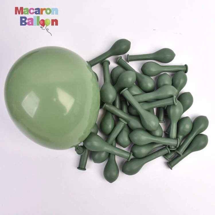 5 дюймов Ретро воздушные шары бледно розовый зеленый Карамель Кофе воздушный шар в деревенском стиле Одежда для свадьбы, дня рождения декор воздуха гелий Globos KBR115