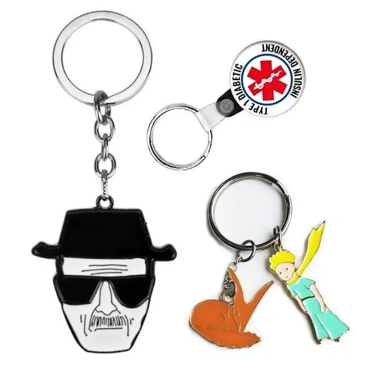 Mini Sneaker Shoe Keychains Blank Shape Custom Steel Leather With Logo Sublimation Promotional Metal Key Chain